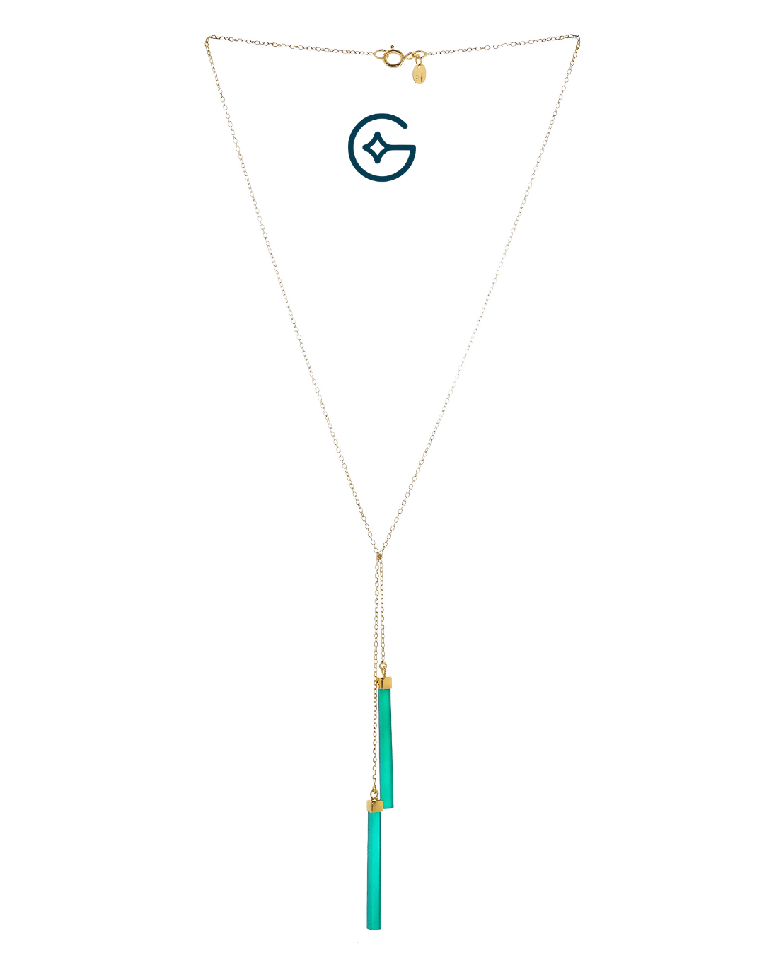 Green Onyx 925 Silver Gemstone Necklace For Women
