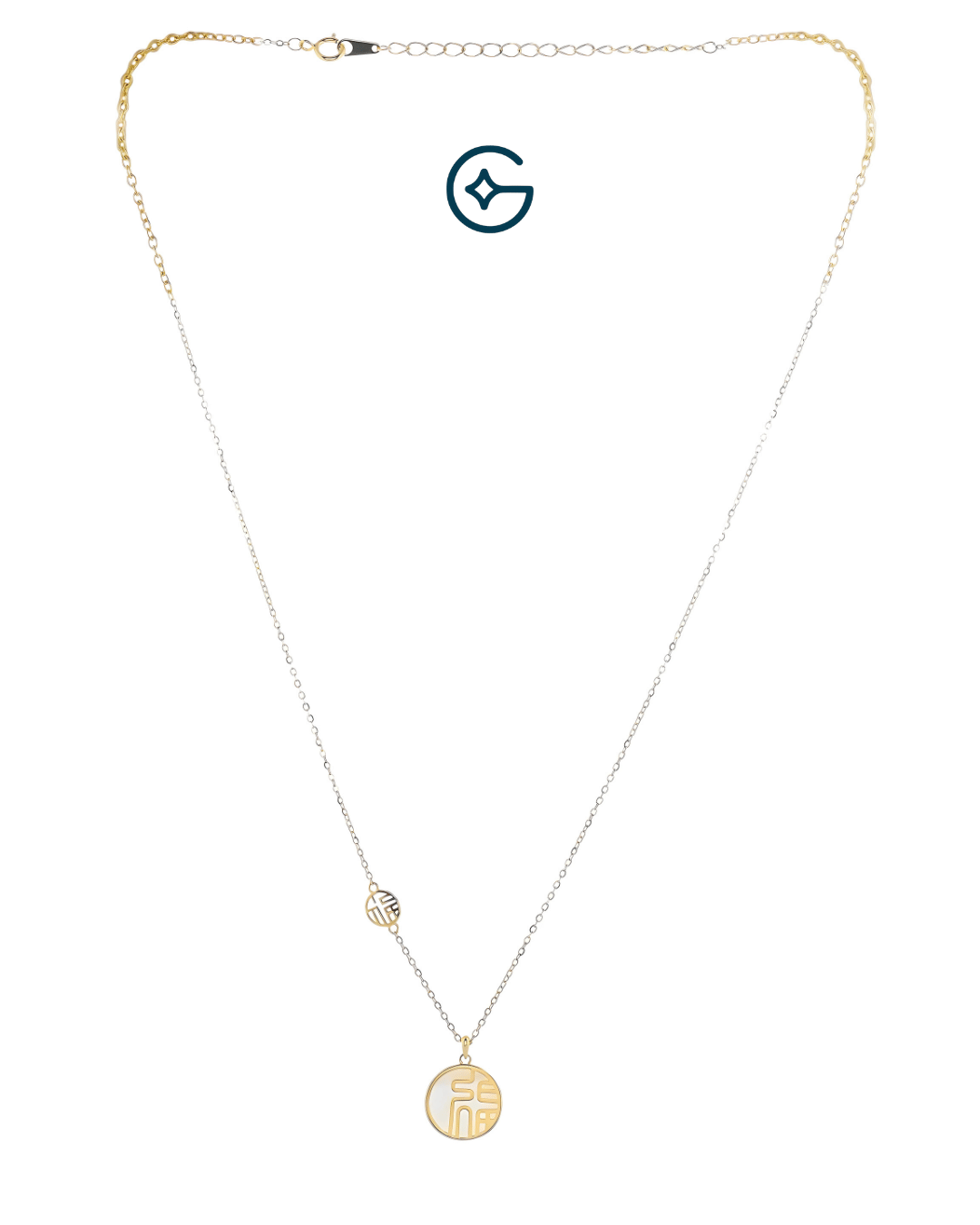 Elegant White Pearl 925 Sterling Silver Necklace For Women