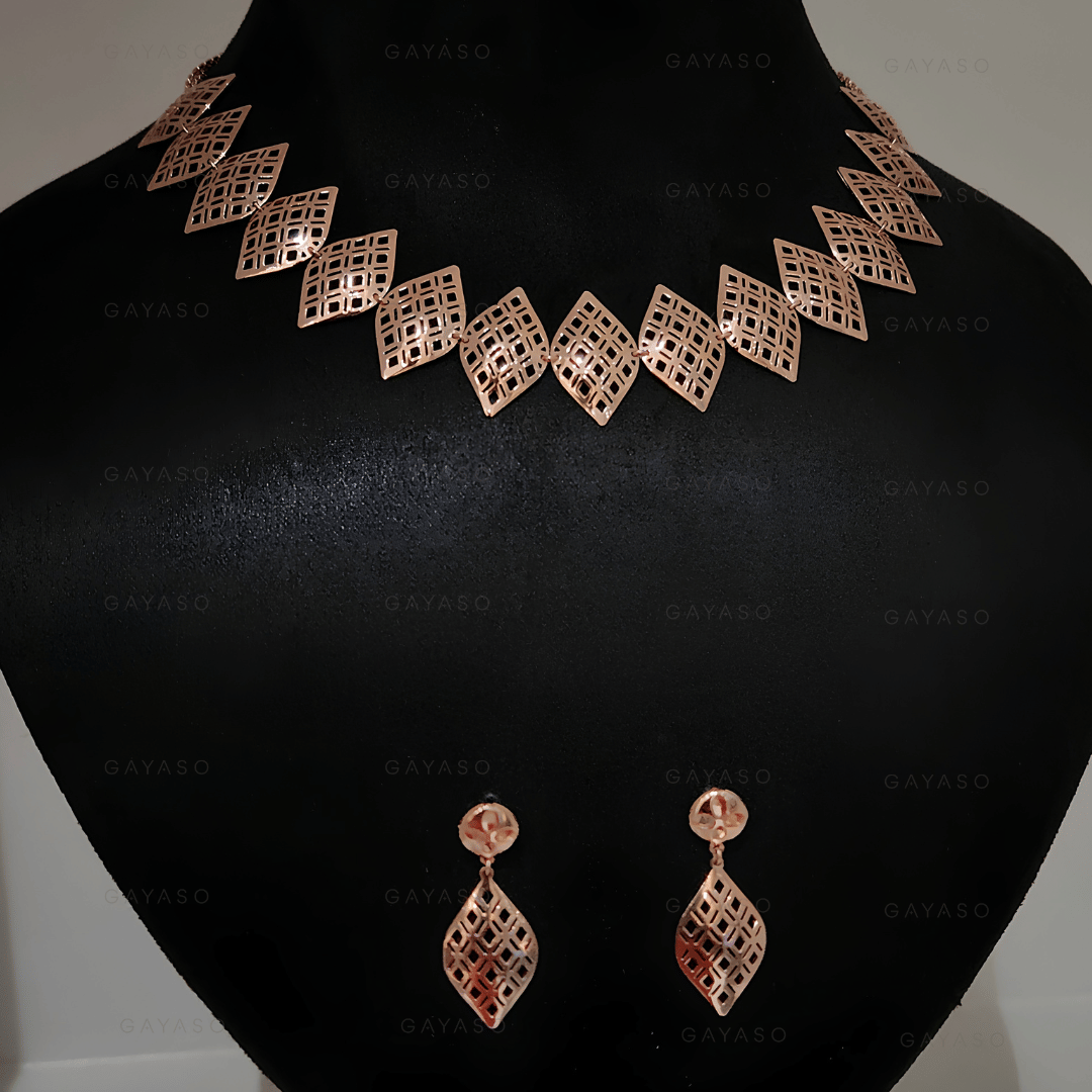 925 Silver Diamond Necklace For Women Wedding Jewelry